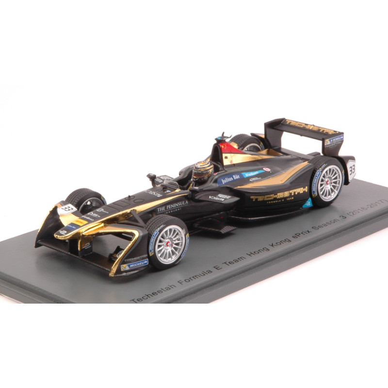 1:43 Spark Techeetah MA Qing HUA 2016 N33 Rd1 Hong Kong Formula E