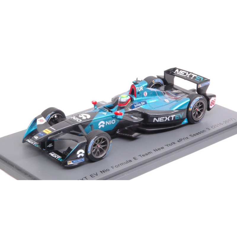 1:43 Spark Next EV NIO O.turvey 2017 N88 Rd9 NEW York Formula E