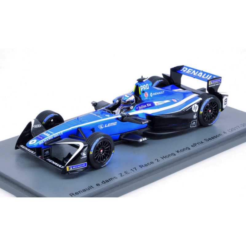 1:43 Spark Renault N8 Rd.2 Hong Kong Formula E Season 4 (2017 2018) Nprost