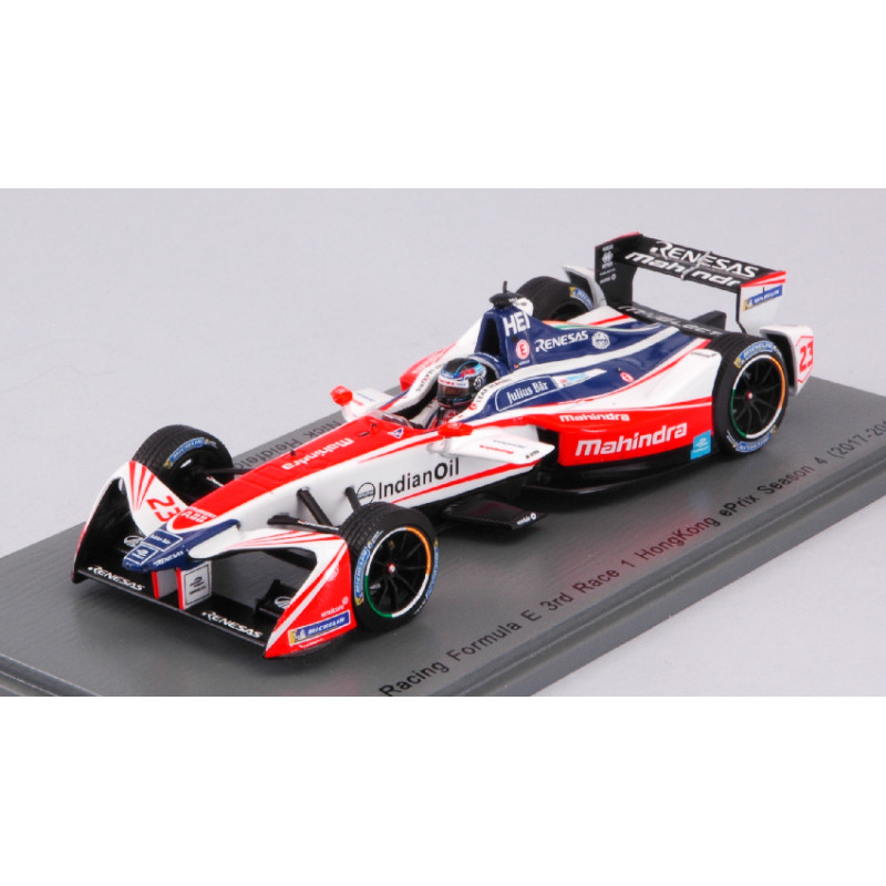 1:43 Spark Mahindra N23 3rd Rd.1 Hong Kong Formula E (2017 2018) Nheidfield