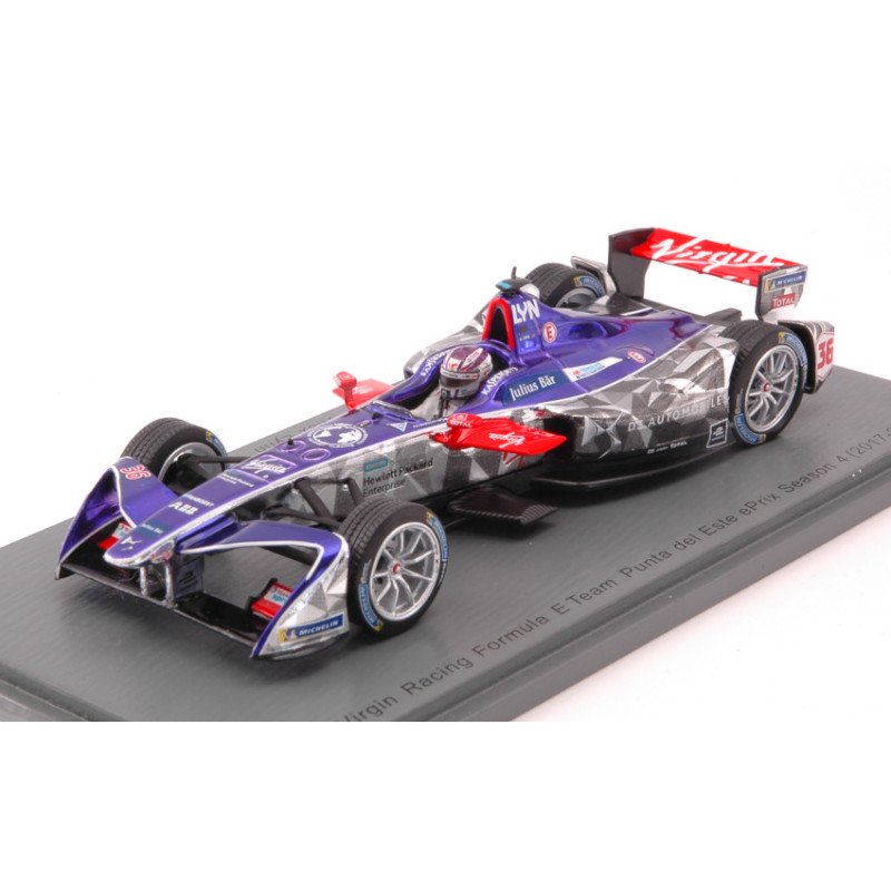 1:43 Spark DS Virgin N36 Punta DEL Este Formula E (2017 2018) A.lynn