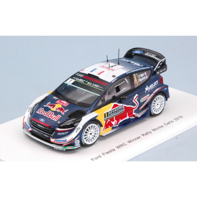 1:43 Spark Ford Fiesta WRC N1 Winner Monte Carlo 2018 S.ogier j.ingrassia