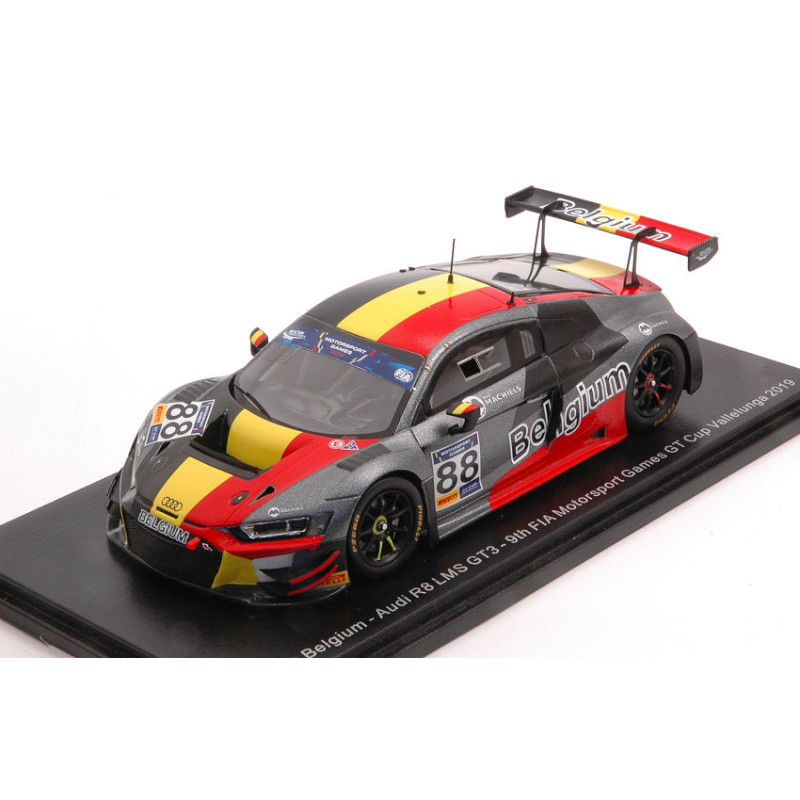 1:43 Spark Audi R8 LMS N88 FIA GT Vallelunga 2019 L.machiels l.verdonck