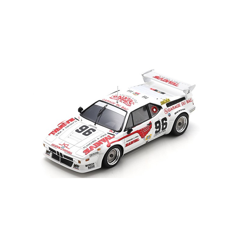 1:43 Spark BMW M1 N96 LM 1980 F.alliot j.guerin