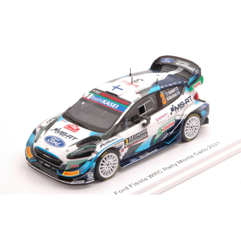 1:43 Spark Ford Fiesta Wrcm N3 Monte Carlo 2021 T.suninen m.markkula