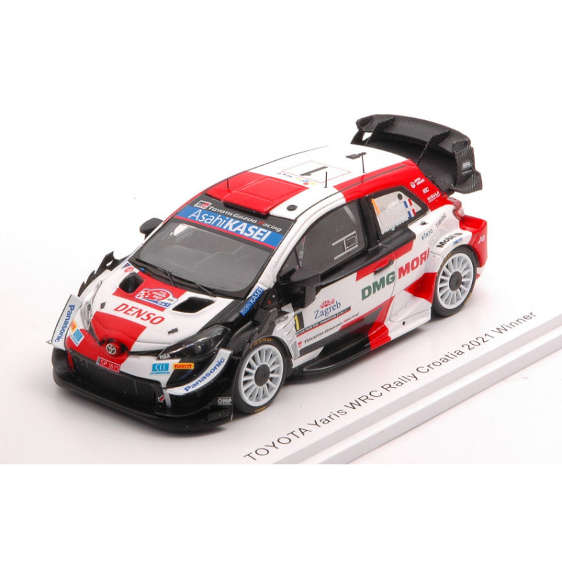 1:43 Spark Toyota Yaris WRC N1 Winner Rally Croatia 2021 S.ogier j.ingrassia