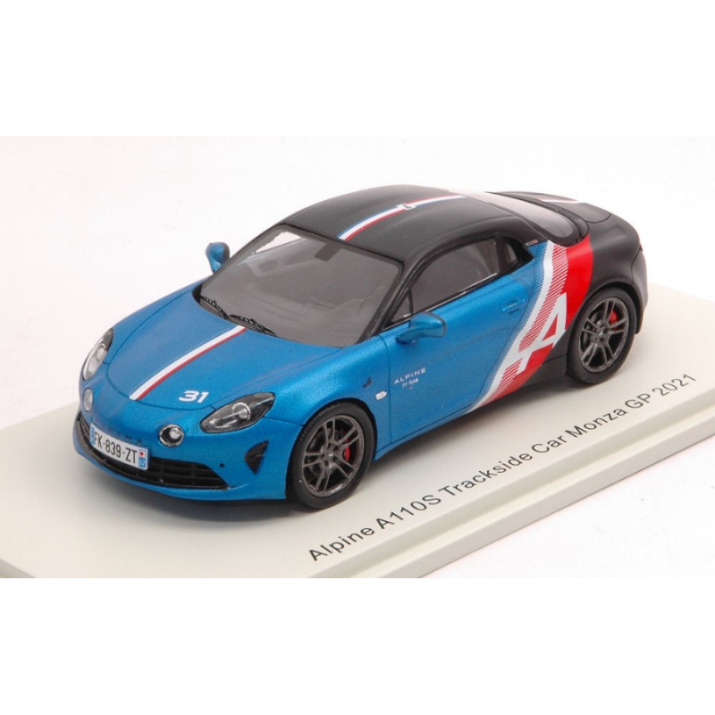 1:43 Spark Alpine A110 Trackside N31 Monza GP 2021 Esteban Ocon