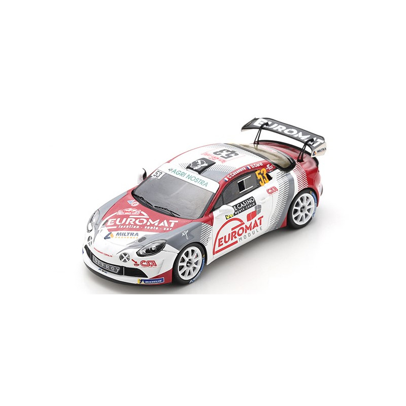 1:43 Spark Alpine A110 N53 Monte Carlo 2022 C.casanova d.corvi