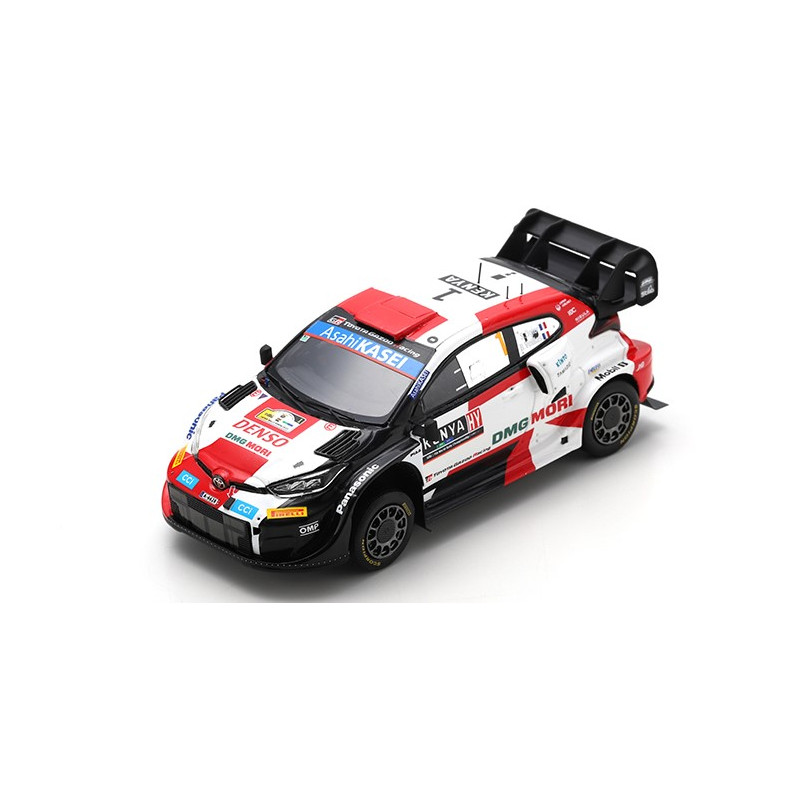 1:43 Spark Toyota Yaris N1 4th Rally Safari Kenya 2022 S.ogier b.veillas