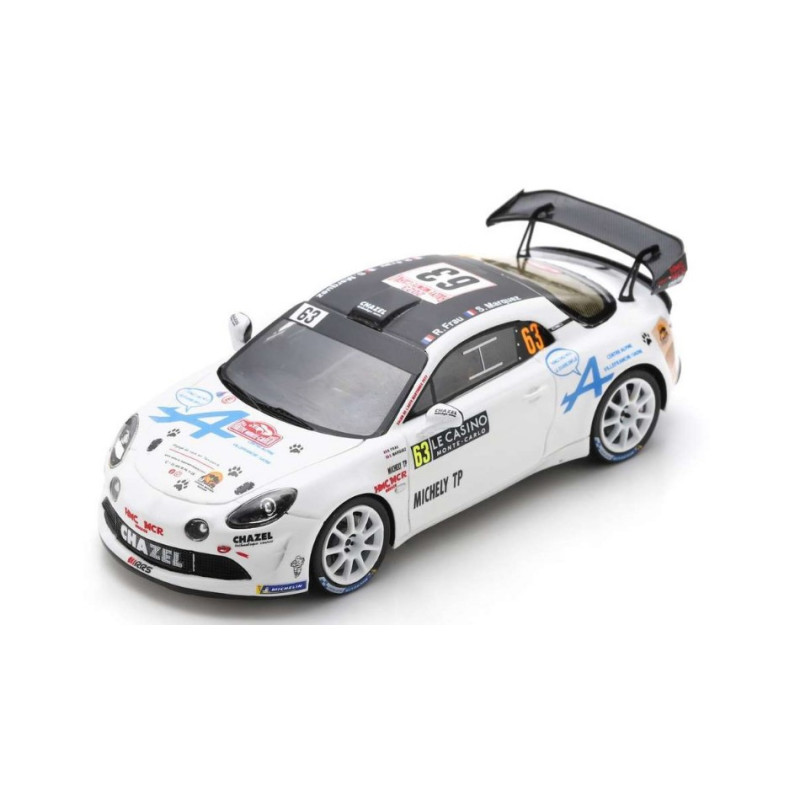 1:43 Spark Alpine A110 N63 Rally Monte Carlo 2023 R.frau s.marquez