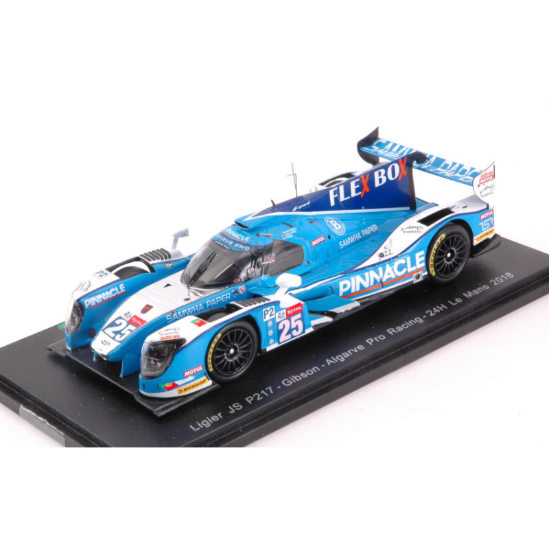 1:43 Spark Ligier JS P217 N25 DNF LM 2018 M.patterson a.de Jong t.kim