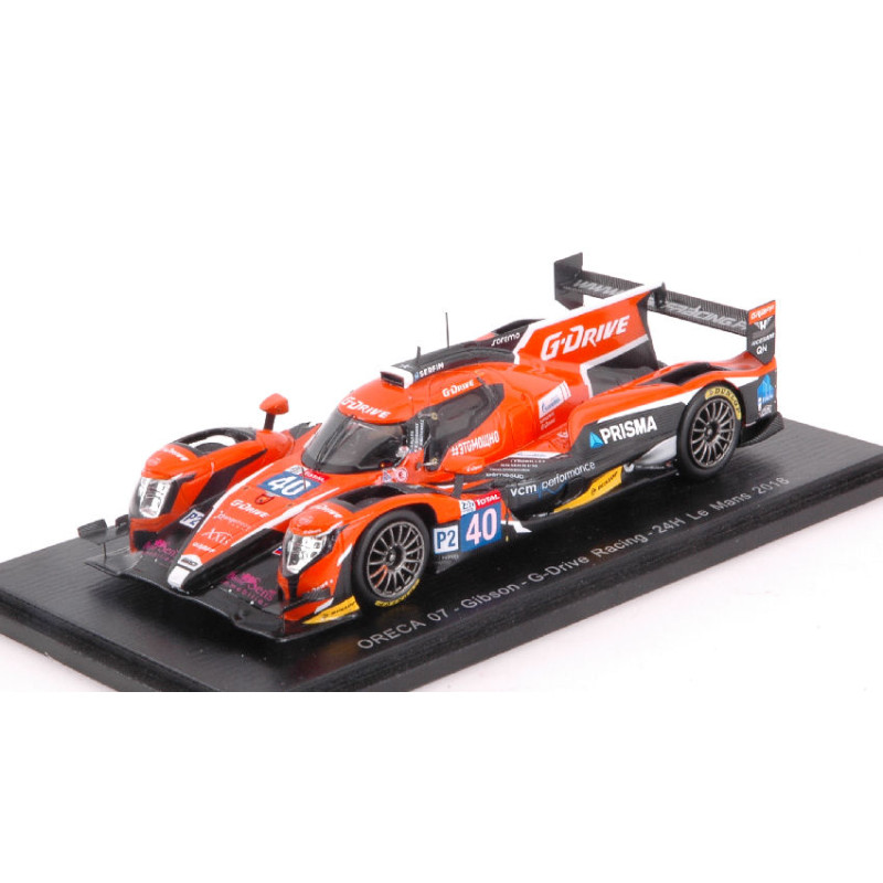 1:43 Spark Oreca 07   Gibson N40 DNF LM 2018 J.allen j.gutierrez e.guibbert