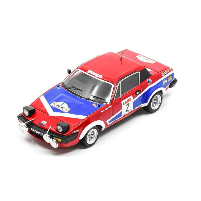 1:43 Spark Triumph TR7 N2 Winner Ypres Rally 1978 T.pond f.gallagher