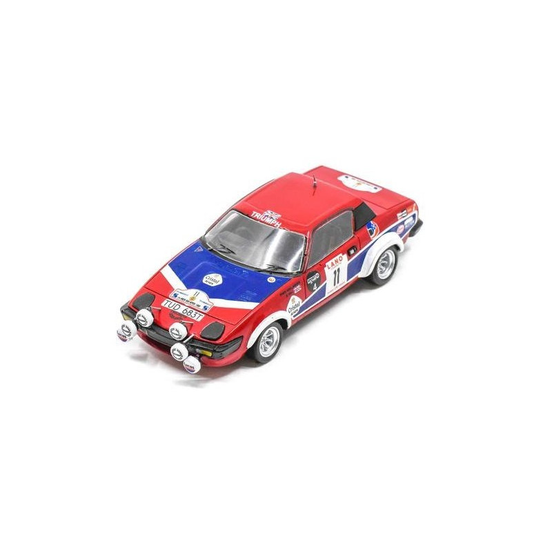 1:43 Spark Triumph TR7 N11 Winner Ypres 24H Rally 1980 T.pond f.gallagher