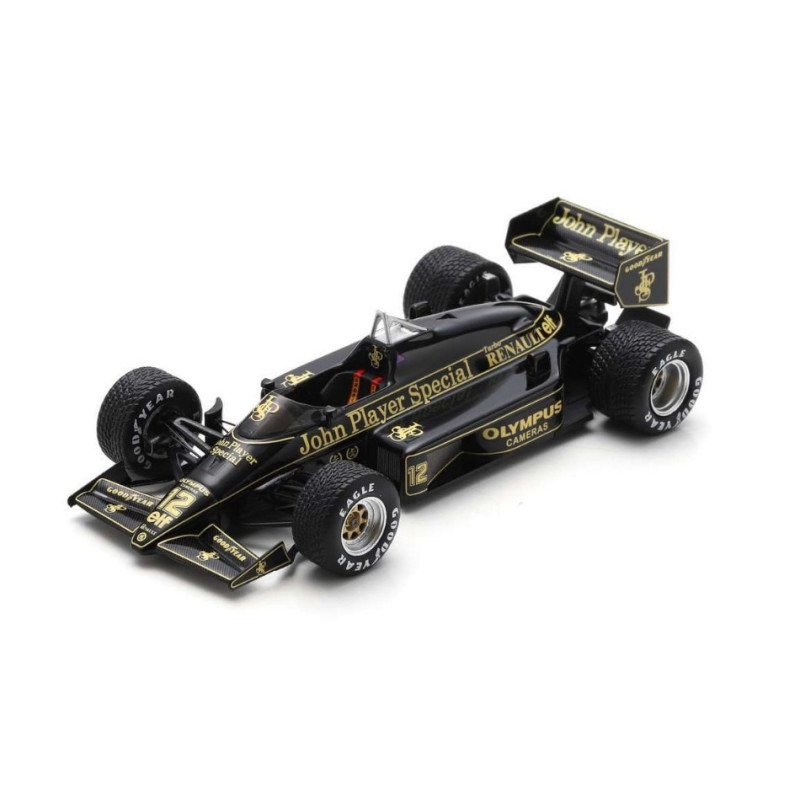 1:43 Spark Lotus 97T N12 Winn.belgium GP 1985 A.senna