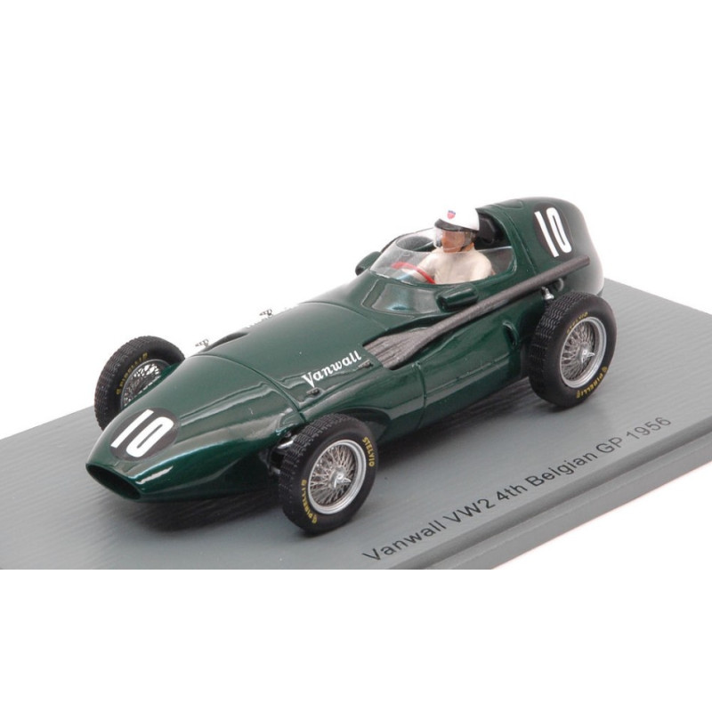 1:43 Spark Vanwall VW2 Harry Schell 1956 N10 4th Belgian GP