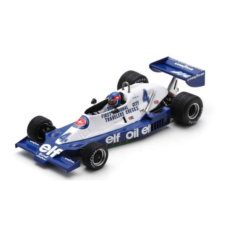 1:43 Spark Tyrrell 008 Patrick Depailler 1978 N4 3rd Austrian GP