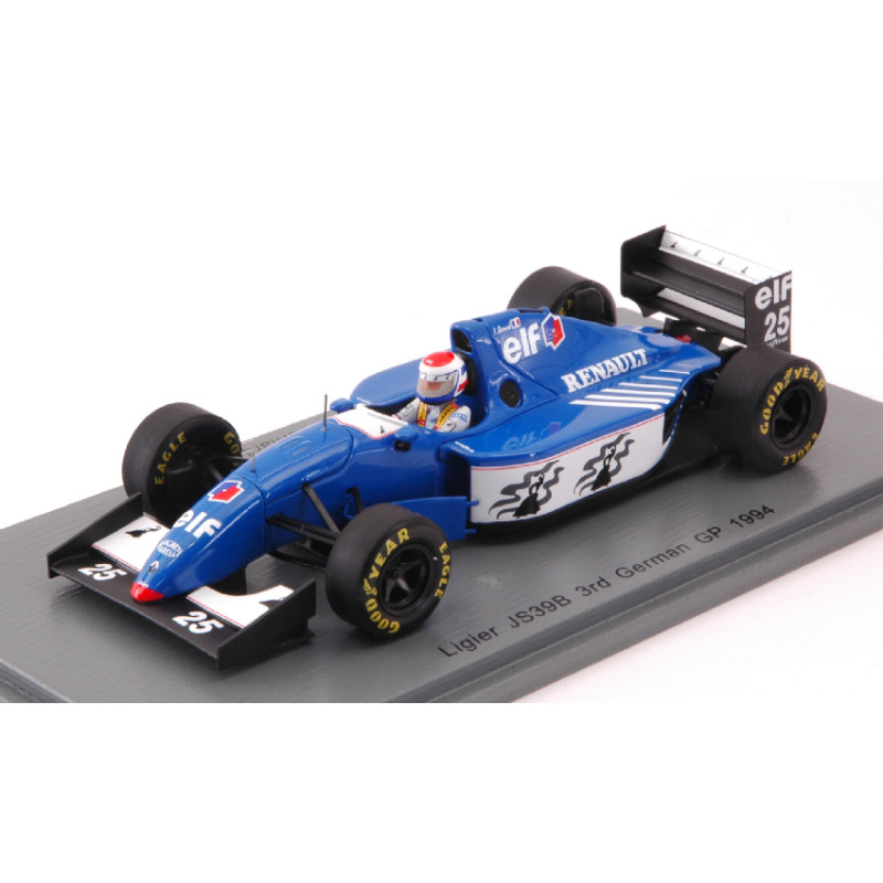 1:43 Spark Ligier JS39B Eric Bernard 1994 N25 3rd German GP