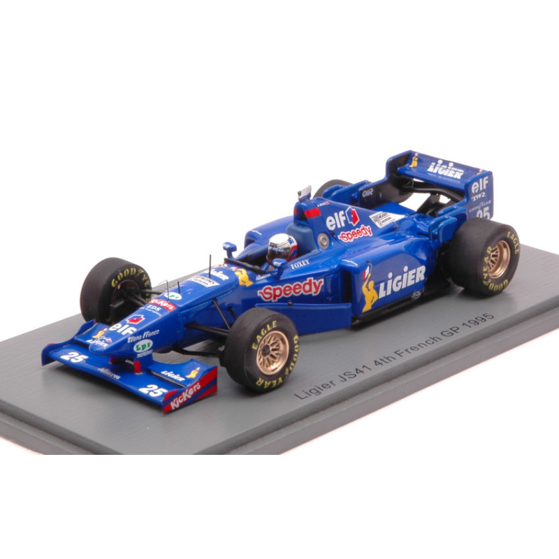 1:43 Spark Ligier JS41 Martin Brundle 1995 N25 4th French GP