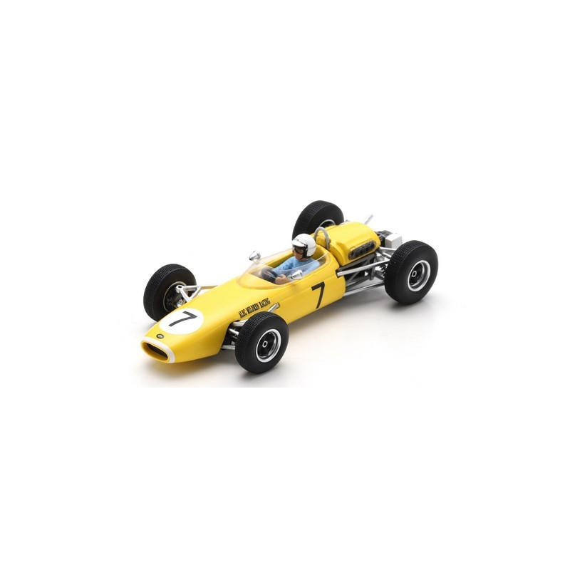 1:43 Spark Brabham BT11A Frank Gardner 1965 N7 Tasman Series 2nd Levin GP