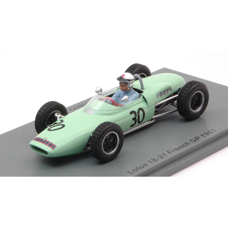 1:43 Spark Lotus 18 21 Henry Taylor 1961 N30 French GP