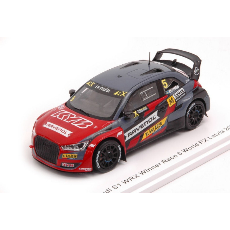 1:43 Spark Audi S1 WRX N5 Winner Race 6 Latvia 2020 Opacoias Ekstrom