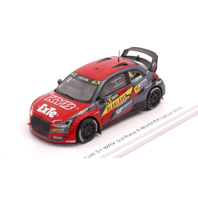 1:43 Spark Audi S1 WRX N4 3rd Race 6 Latvia 2020 Robin Larsson