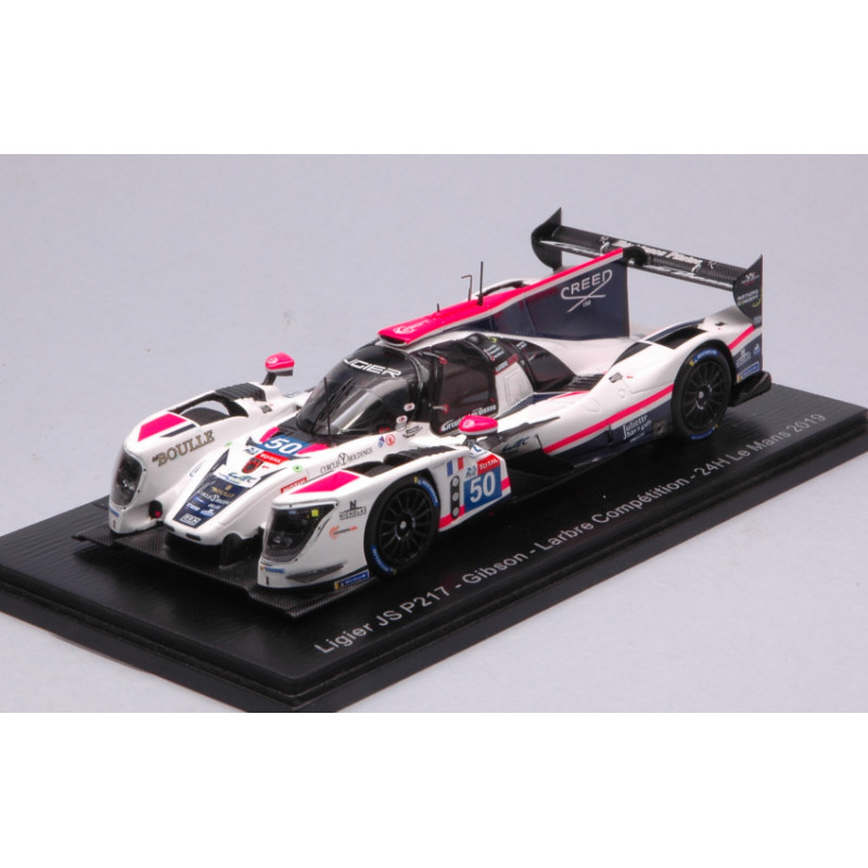 1:43 Spark Ligier JS P217 N50 LM 2019 E.creed r.ricci n.boulle