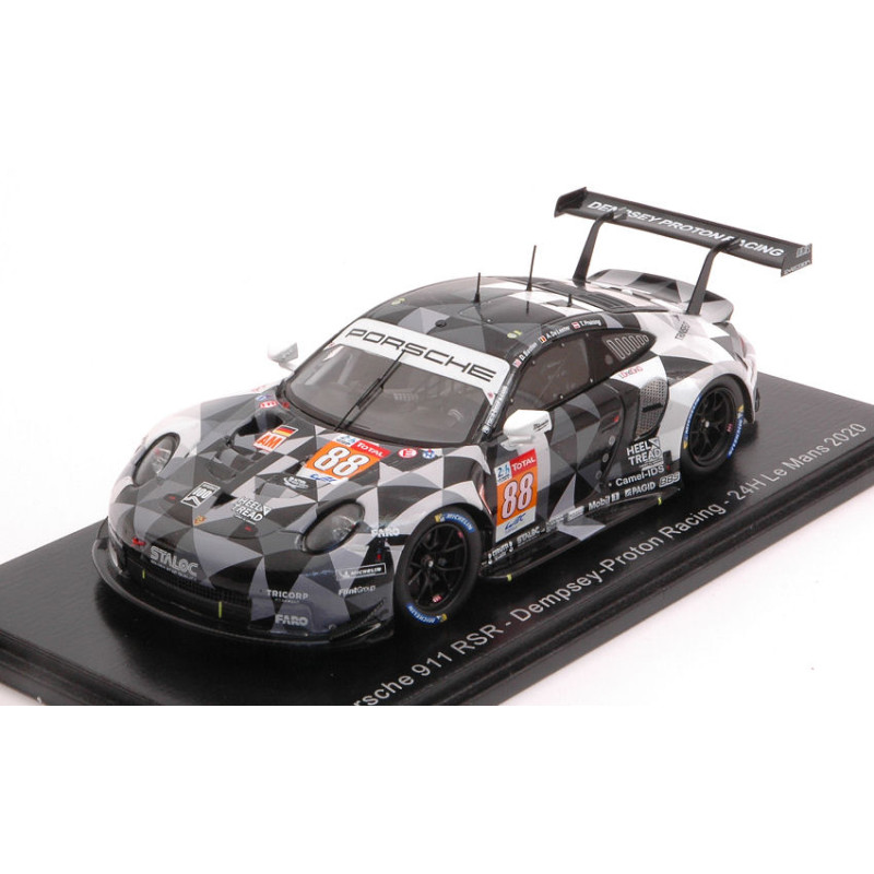 1:43 Spark Porsche 911 RSR N88 LM 2020 D.bastien a.de Leener t.preining