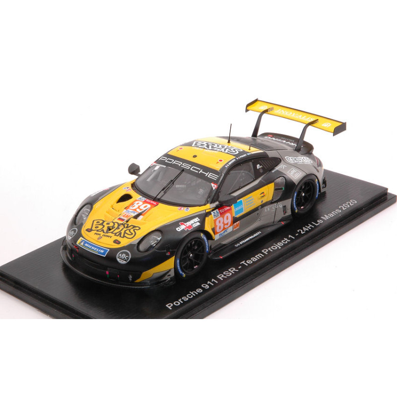 1:43 Spark Porsche 911 RSR N89 LM 2020 Steve Brooks a.laskaratos j.piguet