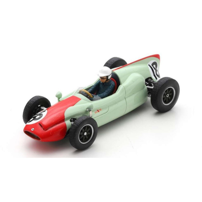 1:43 Spark Cooper T51 N18 4th Monaco GP 1960 Tony Brooks