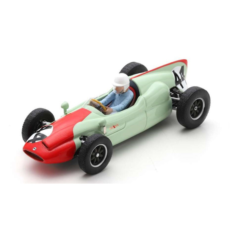 1:43 Spark Cooper T51 N44 2nd French GP 1960 Olivier Gendebien