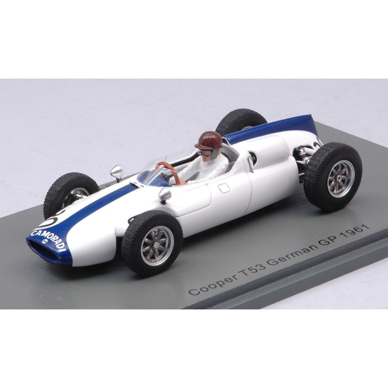 1:43 Spark Cooper T53 IAN Burgess 1961 N30 German GP