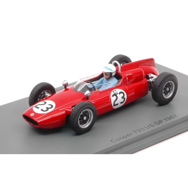 1:43 Spark Cooper T53 TIM Mayer 1962 N23 US GP