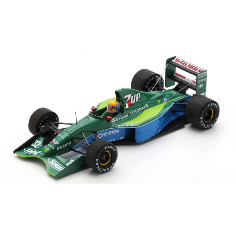 1:43 Spark Jordan 191 Roberto Moreno 1991 N32 Italian GP