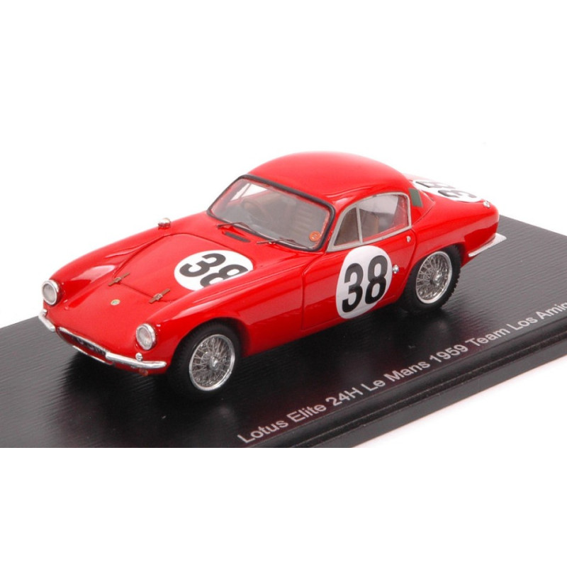 1:43 Spark Lotus Elite N38 LM 1959 J.f.malle j.c.vidilles