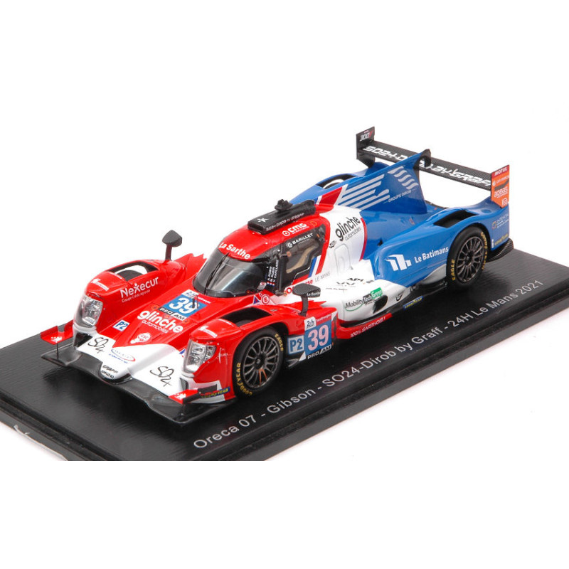 1:43 Spark Oreca 07 Gibson N39 LM 2021 Capillaire a.robin m.robin