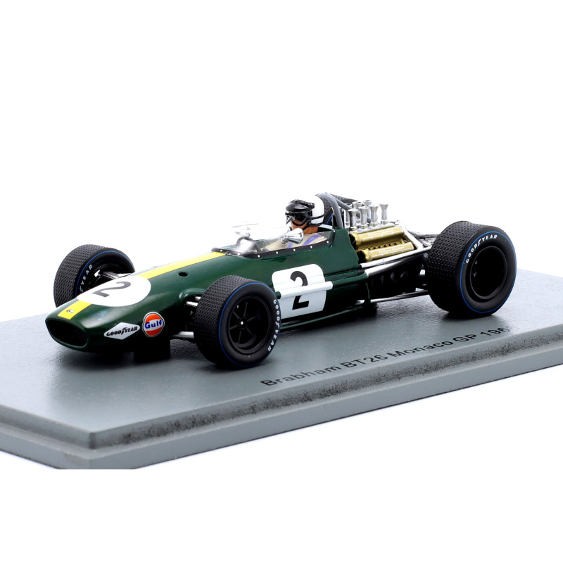 1:43 Spark Brabham BT26 N2 Monaco GP 1968 Jack Brabham