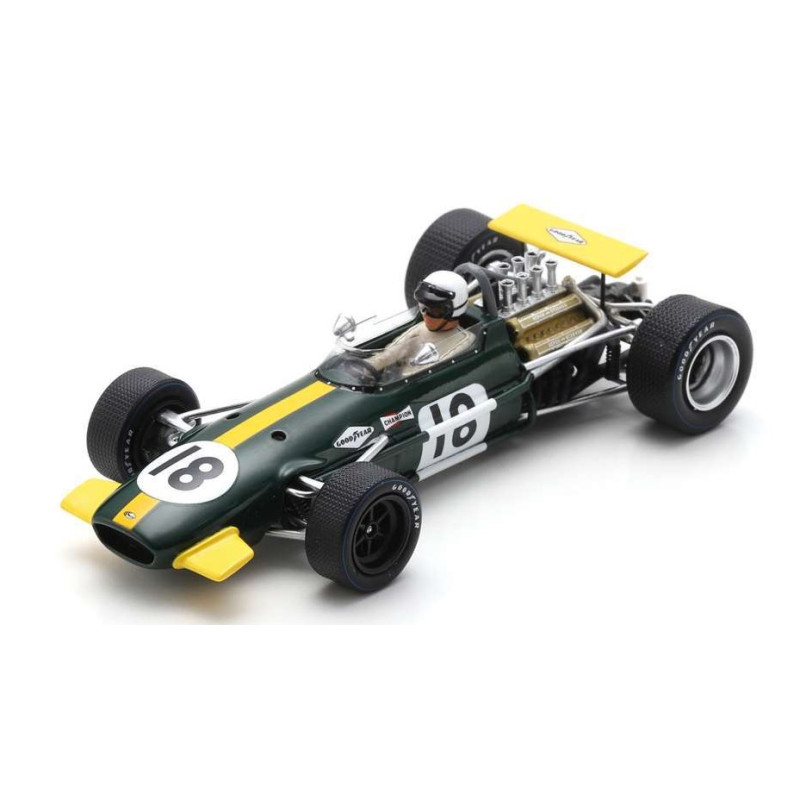 1:43 Spark Brabham BT26 N18 Belgium 1968 Jack Brabham