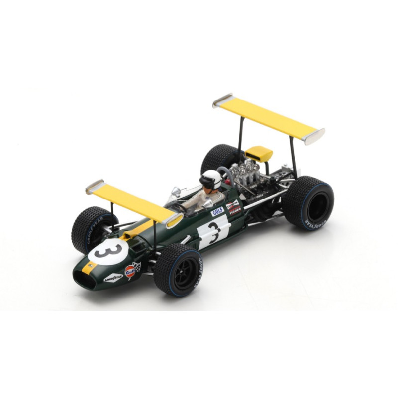 1:43 Spark Brabham BT26A Jack Brabham 1969 N3 Spanish GP