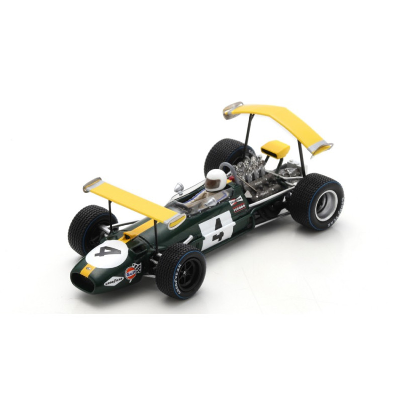 1:43 Spark Brabham BT26A Jacky Ickx 1969 N4 6th Spanish GP