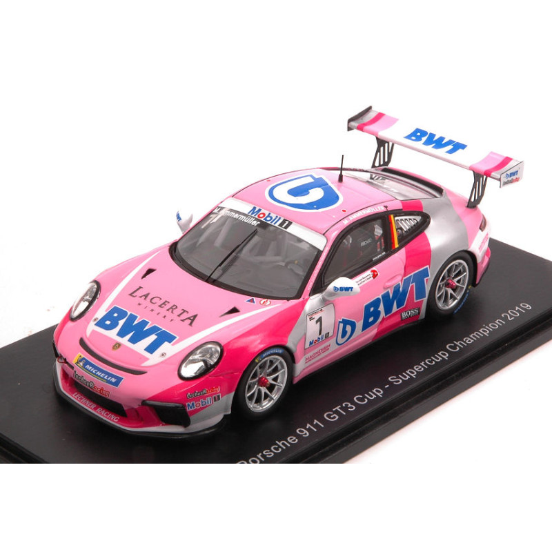 1:43 Spark Porsche Carrera CUP N1 Champion Supercup 2019 Michael Ammermuller