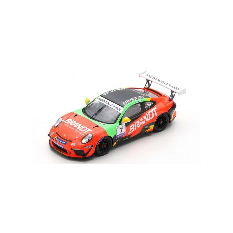 1:43 Spark Porsche 911 GT3 CUP N7 Carrera CUP Brasil Champion 2021 Miguel Paludo