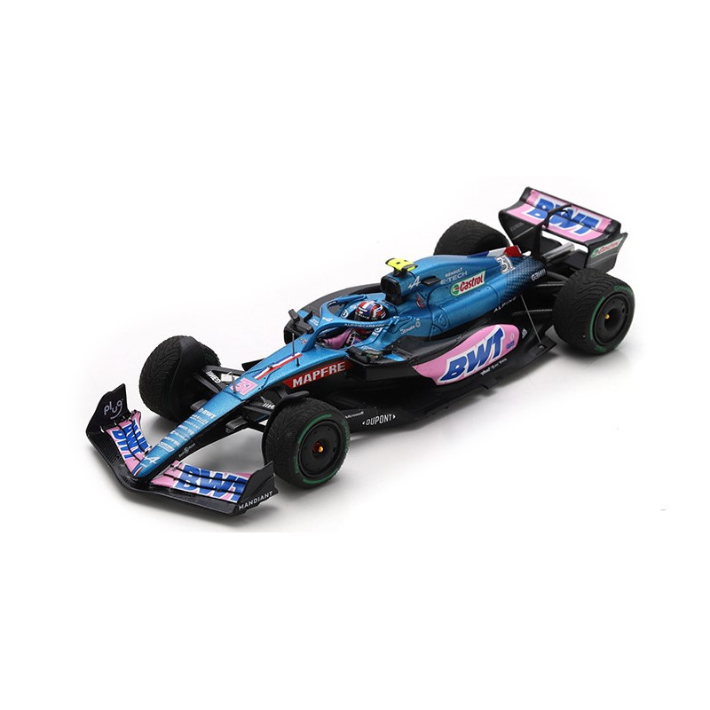 1:43 Spark BWT Alpine Esteban Ocon 2022 N 31 4th Japanese GP