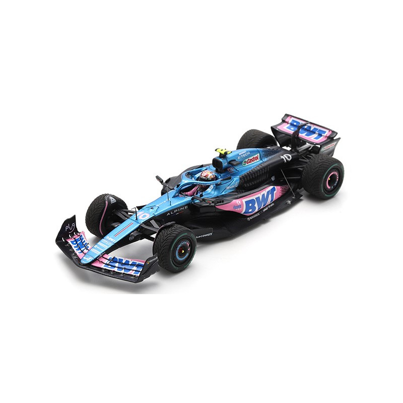 1:43 Spark Alpine A523 N10 Monaco GP 2023 Pierre Gasly