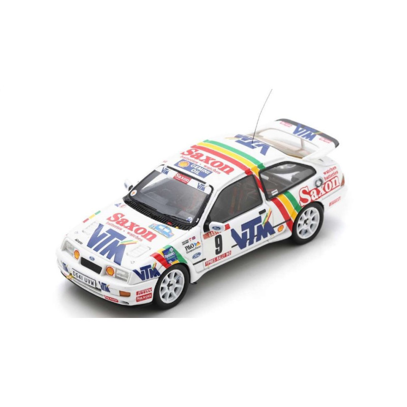 1:43 Spark Ford Sierra RS Cosworth N9 4th Ypres Rally 1990 C.mcrae d.ringer