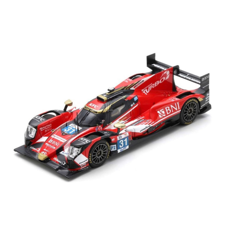 1:43 Spark Oreca 07 Gibson N31 24H LE Mans 2023 Gelael frijns habsburg