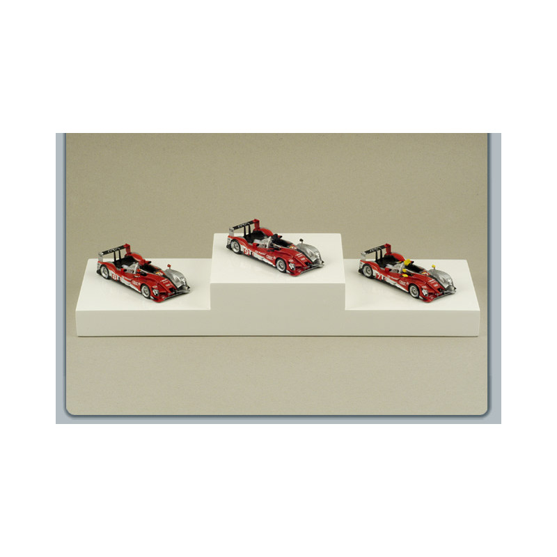 1:87 Spark Podium Audi LE Mans 2010