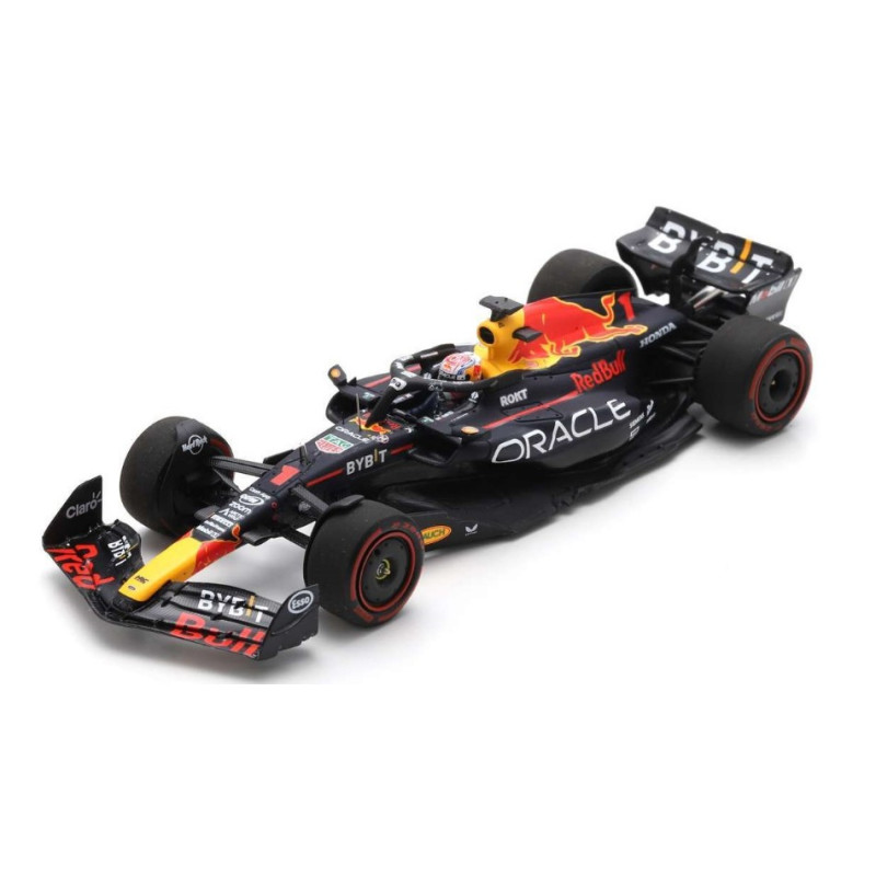 1:43 Spark RED Bull RB19 N1 Winner Spanish GP 2023 40th Career WIN MAX Verstappen