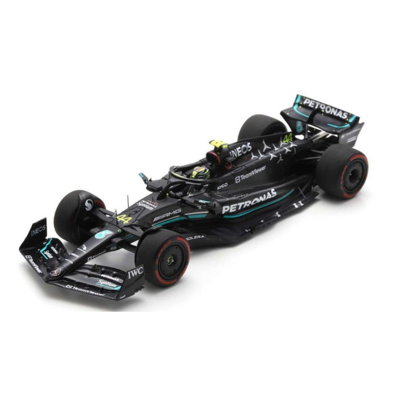 1:43 Spark Mercedes F1 W14 N44 2nd Spanish GP 2023 Lewis Hamilton